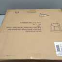 2 Tier Round Side Table, Gold End Table with Glass Top, Modern Metal Clear Coffee Tables, Small Accent Tables for Living Room, Bedroom, 18" x 18"