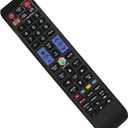 Replacement Remote Control for Samsung UN40J5200 UN43J5200 UN48J5200 UN32J5205AF UN40J5200AF UN43J5200AF Smart 3D LED HDTV TV