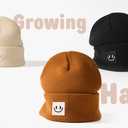 FURTALK 3 Pack Toddler Kids Beanie Baby Winter Hat Knit Boys Girls Kids Embroidered Warm Cap