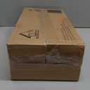 QEEIG Bathroom Shelves Over Toilet - Wall Mounted Floating Shelves Toilet Paper Storage Small Farmhouse Decor Shelf 16 inch Set of 2, Rustic Brown (019-BN2)