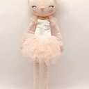 Plush Ballerina Cat Stuffed Animal for Girls Kids Birthday Gifts and Decor