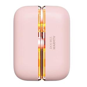 Hand Warmers Rechargeable 2 Pack, 2 in 1Magnetic Electric Handwarmer, 3 Levels Heat Up to 60, Portable Mini Pocket Heater for Raynauds, Golf, Camping, Men, Women, Pink