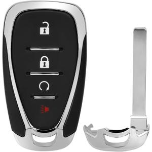 NPAUTO Key Fob Replacement Fits for 2017-2018 Chevy Bolt, 2018-2020 Equinox, 2017-2020 Trax, 2018-2020 Sonic, 2016-2019 Volt, Keyless Entry Remote Control Start Proximity Smart Car Key Fobs, HYQ4AA