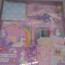 JoyCat DIY Journal Kit for Girls with Storage Bag, Birthday Gifts for 8 9 10 11 12 Year Old Girl Diary Scrapbook Supplies Art Crafts for Kids Journaling Stationery Set