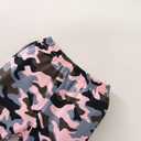 FOCUTEBB Baby Girl Clothes 18-24 Months Infant Girl Sweatshirt Outfits Fall Winter Outfits Long Sleeve Ruffle Tops Camo Pants Sets Headband Pink 18 24 Months