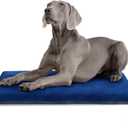 Pecute Outdoor Pet Heating Pad, Automatic Inflatable Dog Heating Pad with Chew Resistant Cord, IPX7 Waterproof, Warming Cat Heating Pad Outdoor Indoor Pet Heating Pads for Dogs Cats, Washable Cover (47.2"L x 27.5"W x 0.5"Th)