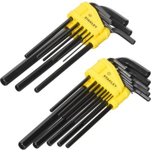 Stanley Hand Tools 85-753 22 Piece Long Arm Hex Key Set