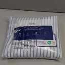 Duvet Cover Full Size Set - Extra Soft Full Duvet Cover 80" x 90" with 2 Pillow Shams - Hotel Luxury, Easy Care & Fade Free with Zipper Closures & Ties - All Season, Comfy & Breathable (Blue Stripes)