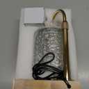 Candle Warmer Lamp with Dimmer & Timer, Brithday Gifts for Mom Women, Adjustable Height Wax Warmer for Jar Candles, House Warming Gifts for New Home Decor (Clear)