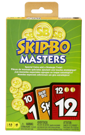 Mattel Games, Skip-BO Card Games for Ages +7,