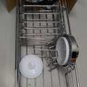 LEVERLOC Shower Caddy Suction Cup, 3 Pack Heavy Duty Bathroom Organizer for Inside Shower with Hooks & Soap Holder, Removable Bathroom Organizer, Rustproof Silver Holder Storage Storage,Silver