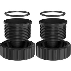SP1500UNPAK2 1-1/2-Inch Socket Quick Connect Union Compatible with Hay-Ward Pool Pump Fittings Replacement for CL200 Chlorinator Parts to Pump to Filter Connector (2 Pack)