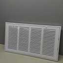 Return Air Filter Grille for 24x12 Duct Opening, Steel Return Air Grille with Removable Door for 1-Inch Filters, HVAC Vent Cover Grill for Sidewall/Ceiling, Outer Dimensions: 26 5/8"Wx14 5/8"H