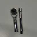 3/8-Inch Drive Ratchet Wrench, 72-Tooth Stubby Quick-Release Socket Wrench with a Extension Bar(5 inch), Reversible Switch, Chrome Alloy Made, Full-Polished Chrome Plating