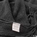 Ferand Women's Lightweight Poncho Sweater Versatile Shawl Wraps Holiday Gifts for Women 2024 (One Size, Black)
