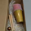 Party Beverage Pong Game Set with 3 PCS Large Goal Posts for Indoor Outdoor Party Cup Pong Throwing Game for Wizard Theme Party House Parties Birthdays Beach Wedding