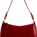 Small Shoulder Bag for women Clutch Purse Handbag with 2 Removable Straps and Zipper Closure Crossbody Bags