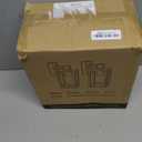 PARTPHONER Dusk to Dawn Outdoor Light Fixtures, 2-Pack Sensor Porch Lights, Waterproof Exterior Wall Sconce Lighting Lamp, Waterproof Wall Lantern for House, Doorway, Garage (Black) (9.65 in (2-Pack))