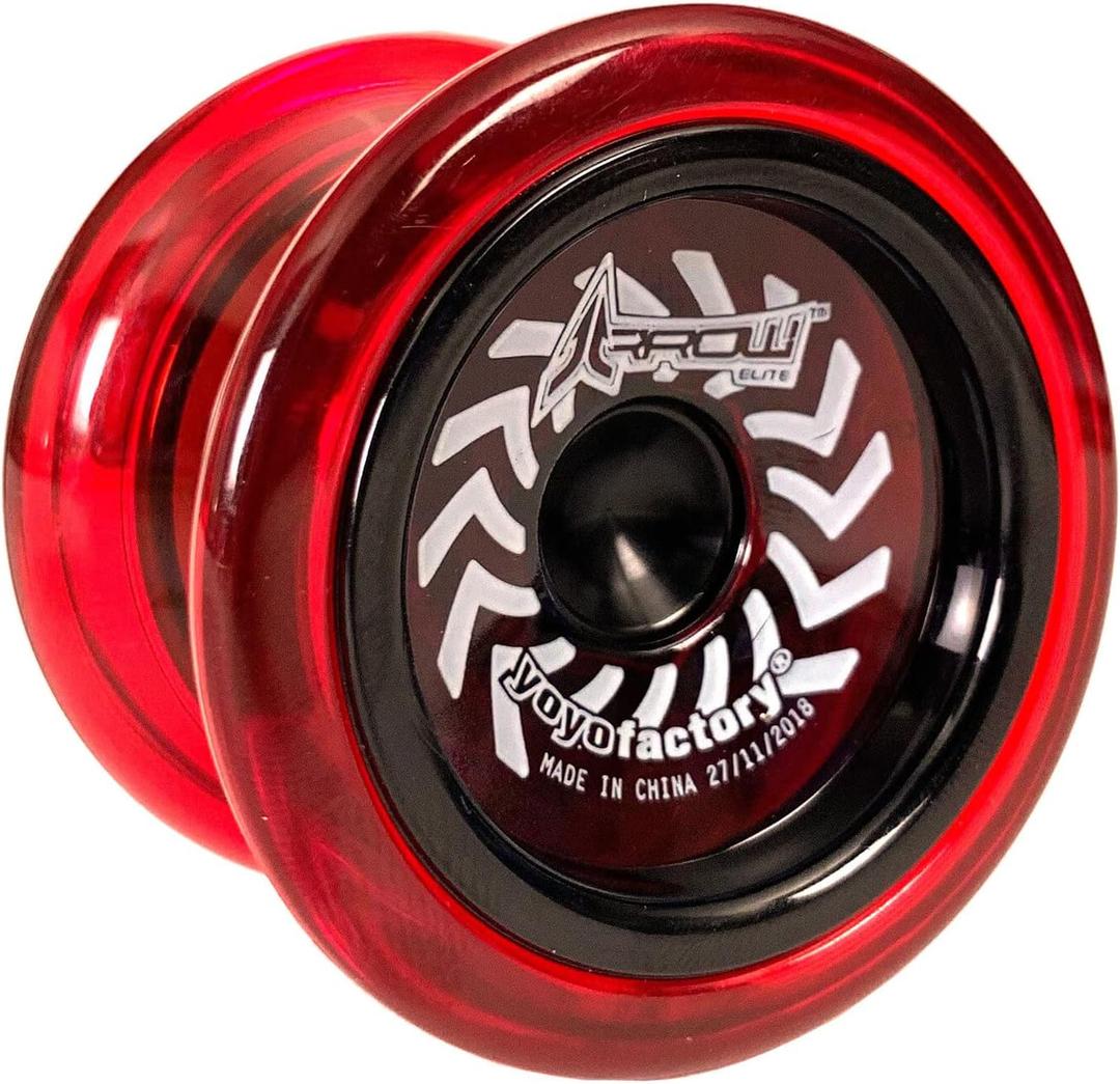 Arrow YoYo - Red with Black Cap