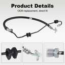 Power Steering Pressure Hose Compatible with Honda CR-V 2.4L L4 2007-2011