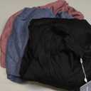 Velvelhall 3 Pack Women's Long Sleeve Sweatshirts Cotton V Neck Pullover Shirts Casual Loose Fit Soft Basic Tunic Tops(Black, Navy Blue, Red, X-Large)