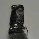 Clip in Hair Extensions, FLUFYMOOZ 4PC 100 Pure Protein Silk Hair Extensions Long Soft Natural Hairpiece 16 Inch Curly Hair Extension for Women (Black Brown)