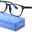 livho Gaming Blue Light Blocking Glasses for Better Sleep, Premium Night Driving, Computer Blockers for Man & Woman