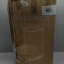 happimess HPM1011H Curtis 8-Gallon Step-Open Trash Can, Fingerprint Resistant, Modern, Minimalistic for Home, Kitchen, Laundry Room, Office, Bedroom, Bathroom, Pistachio Gelato