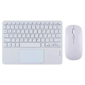 Ultra-Slim Bluetooth Keyboard with Built-in Touchpad and Mouse Portable Mini Wireless Keyboard Rechargeable 7-Color Backlit for Apple iPad iPhone Samsung Tablet iPhone Smartphone iOS Android Windows
