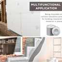 1.5 Inch Perforated Insulation Pins Self Locking Washers Flat Washer Round Galvanized Steel Plaster Washers for Wall and Ceiling (1000 Pieces)