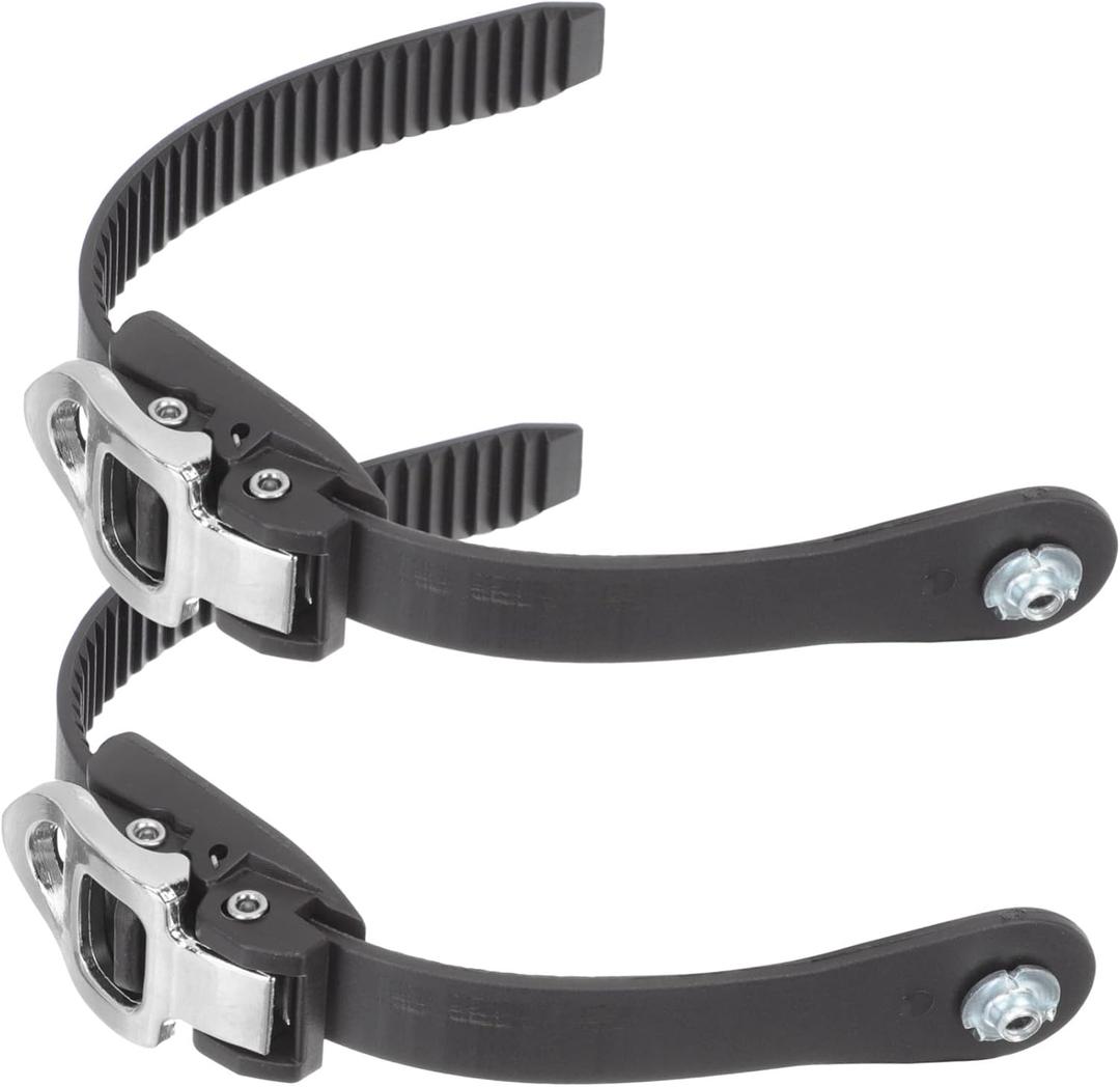 VANZACK 2pcs Roller Skate Energy Belt Portable Buckle Strap Snowboard Binding Strap Snowboard Buckles Strap Snowboard Bindings Parts Skiing Accessories Roller Strap Screw Pp Ice Skates