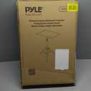 PYLE Laptop & Projector Stand, Tripod Stand With Adjustable Height 28"-50", Portable DJ Equipment Mount, Angle Adjustable Tray, Lightweight Metal Construction, Stage, Studio, Musicians & Performers