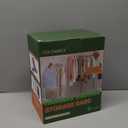 Colemoly Hanging Vacuum Storage Bags for Clothes 6 Pack 53.1x27.6 Inches Large Transparent Vacuum Seal Bags, Space Saving Storage Bags for Dresses/Coats/Suits, Waterproof/Dustproof/Wrinkle-Free