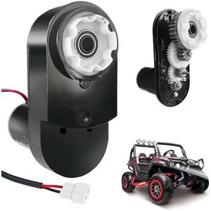 24 Volt High Torque Motor Gearbox for 4x4 Power Wheels, 24V Brushless Motor for Ride on Truck, Huffy Torex Parts, ATV, 2300RPM, 150W, 18V/20V, MY4845