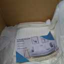 Oubonun 24 x 24 Throw Pillow Inserts, Firm and Fluffy Decorative Square Pillows for Couch Bed Sofa with Soft Cotton Cover White Cushion with Down Alternative Pack of 2