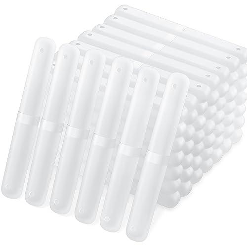 Amazon.com: 60 Pieces Plastic Toothbrush Holders Portable Travel Toothbrush Case Cover Protector Case Holders for Indoor Outdoor Travel Trip Home Camping School (Clear) : Health & Household