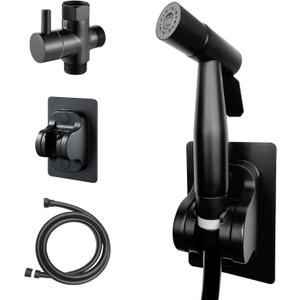 Handheld Bidet Sprayer for Toilet - CYOULATER High Pressure Toilet Sprayer with 2 Adjustable Modes (Jet/Soft), Easy Install No Leak, Perfect for Pet Bathing & Feminine Hygiene