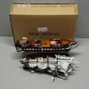 SAILINGSTORY Wooden Model Ship USS Constitution 1/140 Scale Replica Frigate Sailing Warship Model Sailboat Decor (26")