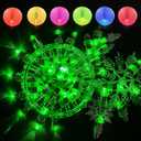40pcs LED Balloon Lights Green, Mini Paper Lantern Lights Waterproof Mini Balloon Lights Battery Operated LED Party Lights for Paper Lantern Balloons Halloween Wedding Christmas Party Decoration