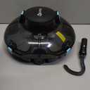 Winny Cordless Robotic Pool Cleaner, Lasts 80 Min, Automatic Vacuum for Above-Ground Pools up to 650 Sq.ft,Portable, Self-Parking(Black Blue)
