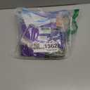 Queenmore Dog Winter Coat, Cold Weather Fleece Jacket for Dogs, Waterproof Reflective Reversible, for Small, Medium and Large Dogs (Purple, L)