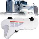 Coolant Reservoir Fits Kenworth T660 T800 W900 T700 T2000 Peterbilt 386 389 388 348 365 367 377 382 384 385 [with Cap] Replacement Semi Trucks Engine Coolant Tank