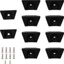 PIAOLGYI Shelf Bracket for IKEA Milsbo Indoor Greenhouse Cabinet,Accessories Compatible with IKEA Milsbo Glass Cabinet,Black(Not Include Shelves), 10pcs