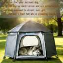 Pop-Up Pet Camping Tent - Indoor/Outdoor Mesh Dog Playpen