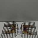 Stanbroil Stainless Steel Grill Cooking Grates for Weber Q1000 Series, Q1200, Q1400 Gas Grill, Replacement for Weber 7644 - Set of 2