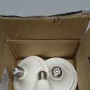 Outdoor LED Grow Lights, Waterproof String Grow Light, Full Spectrum Plant Growing Lights with 12Ft Adjustable Cord 3 Lights (Beige)