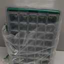 24XL Cell Seed Starter Tray with Dome, 5Pack 2" Plug Seedling Trays (Total 120 Cells), Plant Germination Tray with Humidity Vented Lid and Base, Mini Propagator Plant Greenhouse for Seed Growing