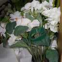 Ling's moment Free-Standing Wedding Aisle Runner Flowers Lily of The Valley