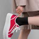 Duufin 15 Pairs Womens Crew Socks Mid Calf Casual Crew Socks for Women (Black)