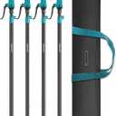 Third Hand Support Pole Heavy Duty, Cabinet Jacks for Installing Cabinets with 200 LBS Capacity and Expand from 49-1/5 to 114-1/5 in, 4-PC